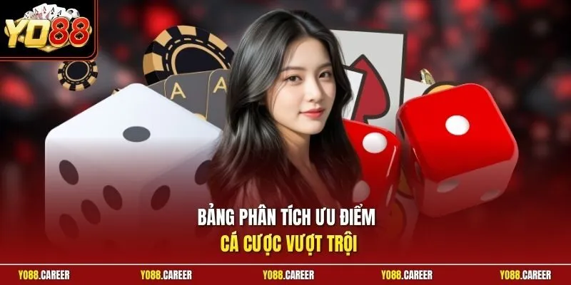 Bảng phân tích ưu điểm cá cược vượt trội