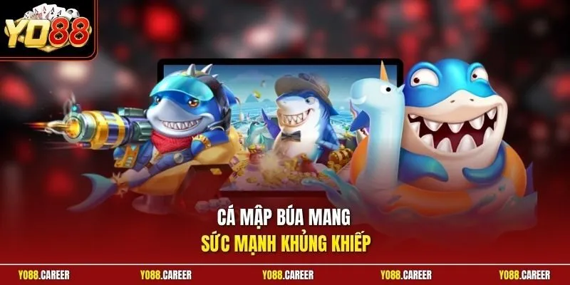 Cá mập búa mang sức mạnh khủng khiếp