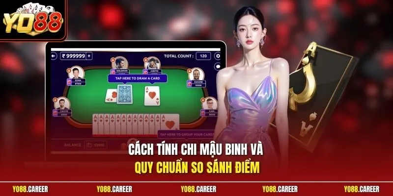 Cách tính chi Mậu Binh và quy chuẩn so sánh điểm