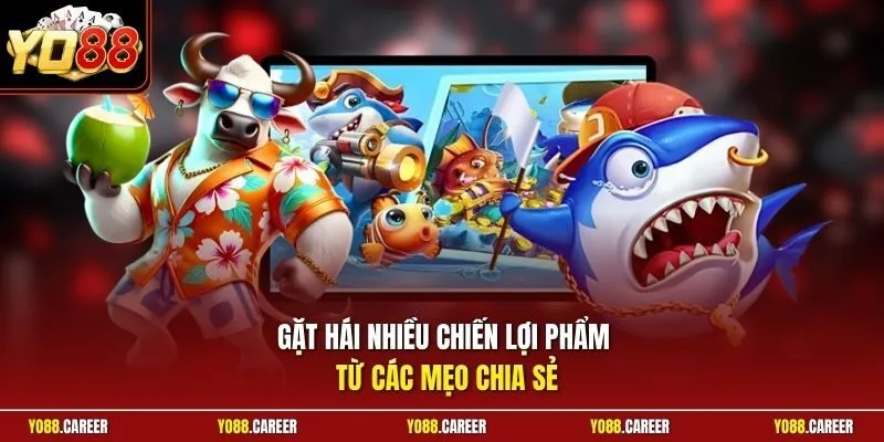 Gặt hái nhiều chiến lợi phẩm từ các mẹo chia sẻ